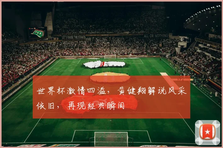 世界杯激情四溢，黄健翔解说风采依旧，再现经典瞬间